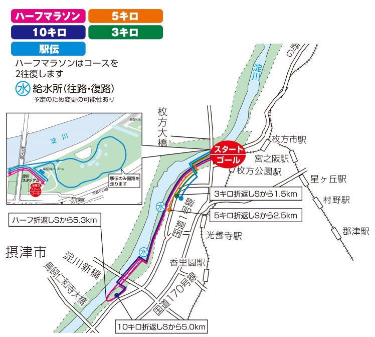 ランニングコース図